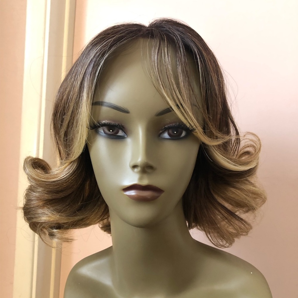 Stylish Brown Ombre Wig